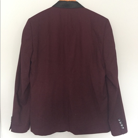 Guess Maroon Men’s Blazer - Picture 4 of 4